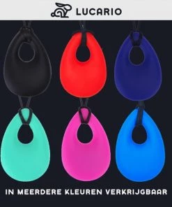 Lucario Bijtketting - Kauwketting | Druppel Wit | Bijtspeelgoed Voor Jongens En Meisjes -grijp-bijtspeelgoed Verkoop 550x550 343