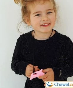 Bijtketting - Dolfijn Happy Flipper | Mint | Chewel ® -grijp-bijtspeelgoed Verkoop 550x550 360