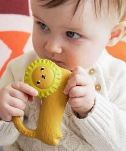 Oli & Carol Oli&Carol Bad-bijtspeeltje Richie Leeuw -grijp-bijtspeelgoed Verkoop 550x550 366