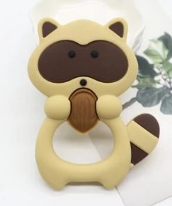 Bijtketting-winkel Eekhoorn Bijtring - Bruin