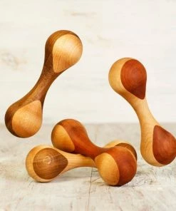 Lille Barn Baby / Dreumes Speelgoed - Houten Rammelaar - Esdoorn & Peer - Duurzaam & Handgemaakt - Waldorf / Montessori Speelgoed -grijp-bijtspeelgoed Verkoop 550x550 427