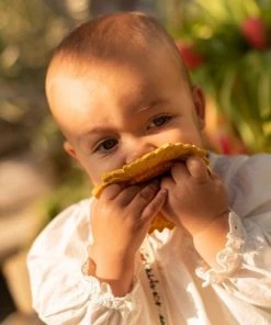 Oli & Carol Oli&Carol Bijtspeeltje Sun Zonnebloem -grijp-bijtspeelgoed Verkoop 550x550 431