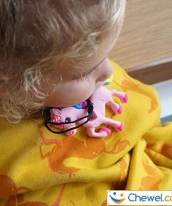 Bijtketting | Unicorn Eenhoorn Regenboog | Blauw | Chewel ® -grijp-bijtspeelgoed Verkoop 550x550 99