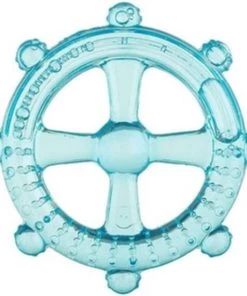 AKUKU Koelbijtring Met Ice Gel, 0+ M Blauw