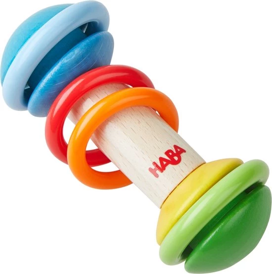 Haba Houten Rammelstok 13 Cm 2 Haba Houten Rammelstok 13 Cm - Afbeelding 2