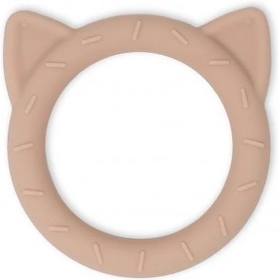 Mushie - Bijtring - Katje - Blush - Roze 7 Mushie - Bijtring - Katje - Blush - Roze - Afbeelding 7