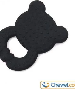 Bijtketting | Cartoon Panda Zwart Met Wit | Chewel ® -grijp-bijtspeelgoed Verkoop 550x563