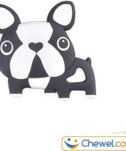 Bijtketting Hond | Cartoon Bulldog | Zwart & Wit | Chewel ® 13 Bijtketting Hond | Cartoon Bulldog | Zwart & Wit | Chewel ® -grijp-bijtspeelgoed Verkoop 550x566 4