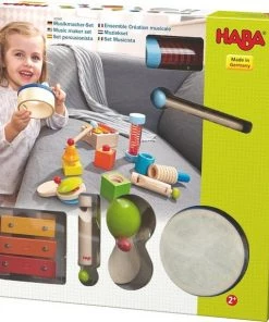 Haba Muziekinstrument Muziekset Muziekmakersset -grijp-bijtspeelgoed Verkoop 550x573 1