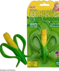 Baby Banana - Babytandenborstel/bijtspeeltje Cornelius - Baby Tandenborstel - Bij Doorkomende Tandjes - Tandvlees Massage - Babytandenborstel - Peuter Tandenborstel -grijp-bijtspeelgoed Verkoop 550x577 9