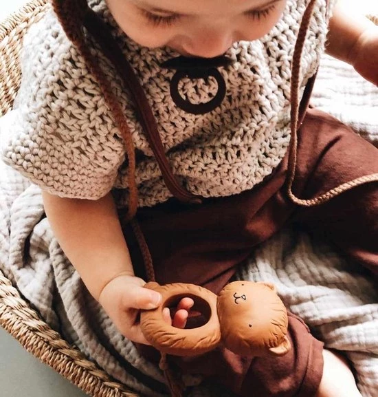 Bijtring: Beer | A Little Lovely Company 3 Bijtring: Beer | A Little Lovely Company - Afbeelding 3