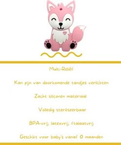 Biberoia® Bijtring - Hondje - Koelbijtring - Bijtring - Bijtspeelgoed - Babyspeelgoed - Badspeelgoed - Roze 5 Biberoia® Bijtring - Hondje - Koelbijtring - Bijtring - Bijtspeelgoed - Babyspeelgoed - Badspeelgoed - Roze -grijp-bijtspeelgoed Verkoop 550x579 1