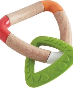 Hape Bijtdriehoek Met Handvat 10 Cm