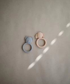 Mushie - Bijtring Maan - Bijtringen - Cloudy Mauve -grijp-bijtspeelgoed Verkoop 550x583