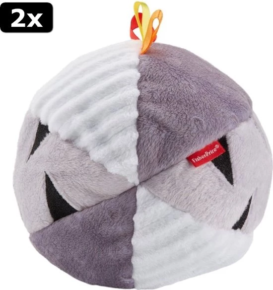 2x Fisher-Price Nijlpaardbal - Grijpspeelgoed 6 2x Fisher-Price Nijlpaardbal - Grijpspeelgoed - Afbeelding 6