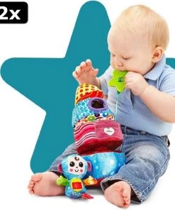 2x Lamaze Stapel Ruimteraket