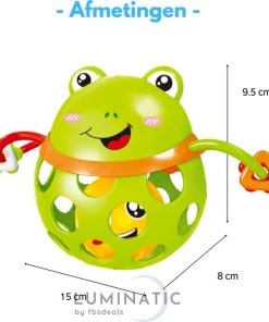 Baby Rammelaar - Oball - Baby Bal - Bal Rammelaar - Dieren Rammelaar - Speelgoed Rammelaar - Ontwikkeling En Educatief Speelgoed - Speelgoed 3 Jaar - Dieren Speelgoed Kinderen | Luminatic® | Oranje -grijp-bijtspeelgoed Verkoop 550x590 5