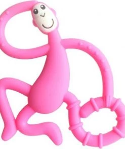 Woezy.nl Woezy - Bijtspeeltje Lizzy - Aap - Tandjes - Kraamcadeau