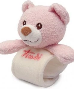 Trudi Pols Rammelaar Cremino Beer 20 Cm Roze