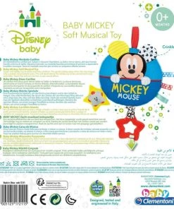 Clementoni - Baby Mickey Muziekknuffel -grijp-bijtspeelgoed Verkoop 550x611