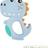 Bijtketting Dinosaurus | Cartoon Blauw | Chewel ®
