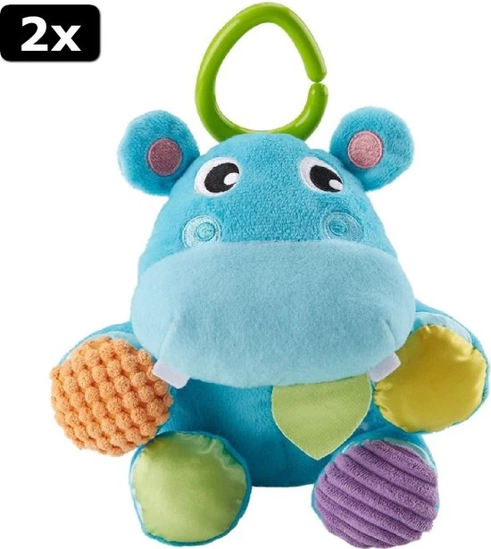 2x Fisher-Price Nijlpaardbal - Grijpspeelgoed 14 2x Fisher-Price Nijlpaardbal - Grijpspeelgoed - Afbeelding 14