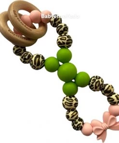 BabyenzoKado Siliconen Bijtring Twist Candy