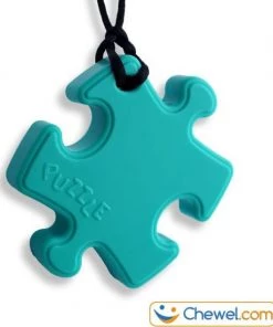 Bijtketting | Puzzle | Puzzlestuk | Mintgroen | Chewel ®