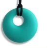 Ronde Bijtketting Kauwketting | Rond | Cirkel | Round | Turquoise | Chewel ®