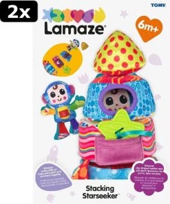 2x Lamaze Stapel Ruimteraket 7 2x Lamaze Stapel Ruimteraket -grijp-bijtspeelgoed Verkoop 550x668 2