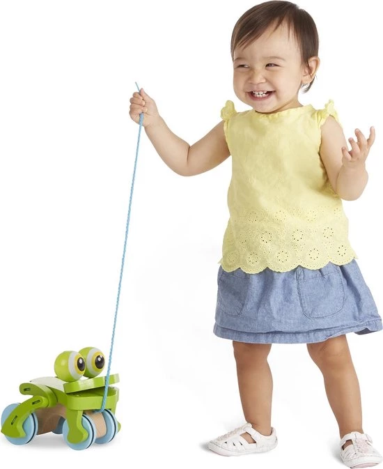 Melissa & Doug Houten Trek Kikker 2 Melissa & Doug Houten Trek Kikker - Afbeelding 2