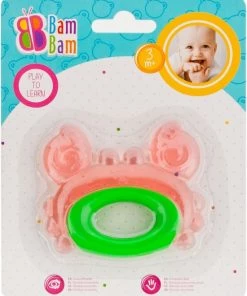 Merkloos Bijtring - Baby - Vrolijke Krab - Gevuld Met Watergel