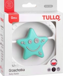 TULLO Sensorische Rammelaar Ster Groen - Grijs -grijp-bijtspeelgoed Verkoop 550x682 3