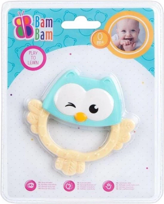 Merk Onbekend Rammelaar / Bijtring Uil 1 Merk Onbekend Rammelaar / Bijtring Uil