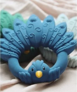 Natruba Bijtring Peacock Blue -grijp-bijtspeelgoed Verkoop 550x685 1