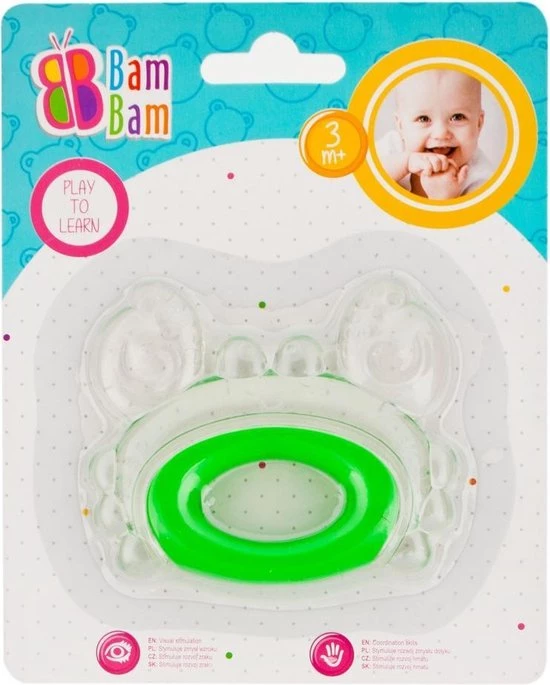 Merkloos Bijtring - Baby - Vrolijke Krab - Gevuld Met Watergel 2 Merkloos Bijtring - Baby - Vrolijke Krab - Gevuld Met Watergel - Afbeelding 2