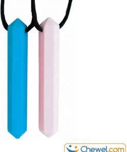 Bijtketting Lange Kristal | Basic Staafje Lang | Diverse Kleuren | Groen | Chewel ® -grijp-bijtspeelgoed Verkoop 550x690