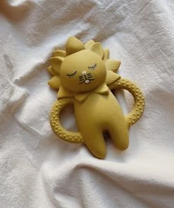 Konges Slöjd Konges Sløjd - Bijtring - Lion - Mosterd - Bijtringen -grijp-bijtspeelgoed Verkoop 550x696