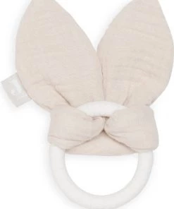 Jollein Bijtring Siliconen Bunny Ears - Chestnut -grijp-bijtspeelgoed Verkoop 550x697 7