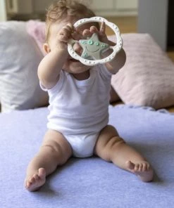 TULLO Sensorische Rammelaar Ster Groen - Grijs -grijp-bijtspeelgoed Verkoop 550x704 22