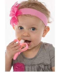 Baby Banana - Babytandenborstel/bijtspeeltje Roze - Baby Tandenborstel - Bij Doorkomende Tandjes - Tandvlees Massage - Babytandenborstel - Peuter Tandenborstel -grijp-bijtspeelgoed Verkoop 550x704 3