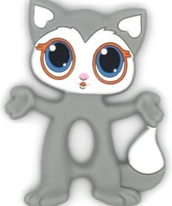 Bijtketting-winkel Poes Bijtring - Grijs