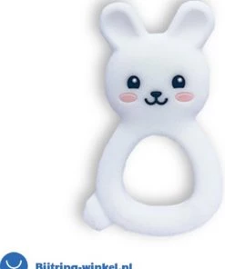 Bijtketting-winkel Konijn Bijtketting Kauwsieraad - Wit