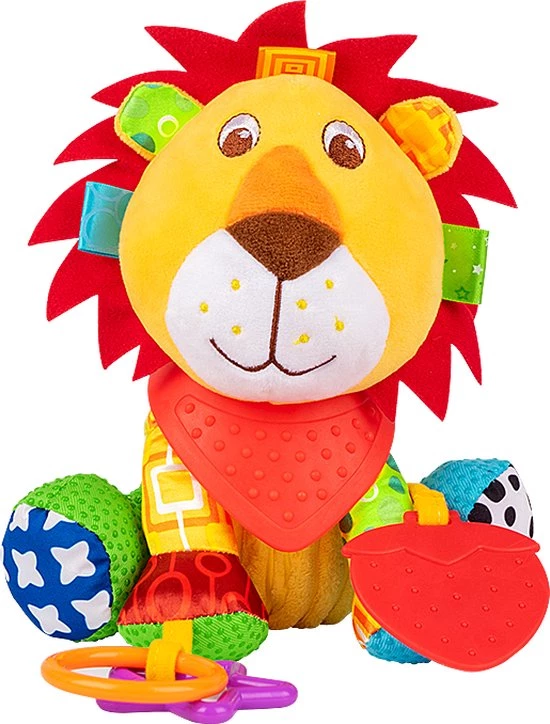 Jollybaby Speelgoed Baby 0 Jaar/ Kinderwagen Rammelaar/ Schoencadeautjes Sinterklaas/ Speelgoed/ Speeltjes/sinterklaas/ Kerstcadeau/ Cartoon Pluche Dier/ Rammelaar/ Bijtspeelgoed/ Baby Winkelwagen/ Windgong Muzikale/ Hand Shaker Speelgoed / Lion 4 Jollybaby Speelgoed Baby 0 Jaar/ Kinderwagen Rammelaar/ Schoencadeautjes Sinterklaas/ Speelgoed/ Speeltjes/sinterklaas/ Kerstcadeau/ Cartoon Pluche Dier/ Rammelaar/ Bijtspeelgoed/ Baby Winkelwagen/ Windgong Muzikale/ Hand Shaker Speelgoed / Lion - Afbeelding 4