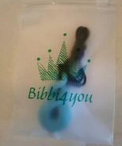 Bibbi4you.nl Wiggle Wiggle Bijtsteen Kauw Sieraden Bijt Ring Bijt Steen Ketting Voor Moeder En Kind Kauwsieraden Blauw Autisme ADHD
