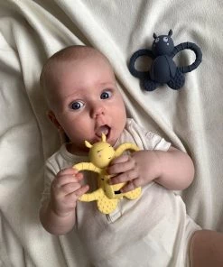 Filibabba - Bijtring - Felix The Fly Rubber - Muddly Blue -grijp-bijtspeelgoed Verkoop 550x733 22