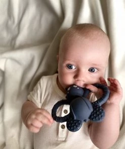 Filibabba - Bijtring - Felix The Fly Rubber - Muddly Blue -grijp-bijtspeelgoed Verkoop 550x733 23