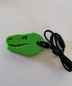 Bibbi4you Bijtsteen Dino T Rex Groen Bijt Steen Dinosaurus Ketting Voor Moeder En Kind Kauw Sieraden Kauwsieraden ADHD Autisme