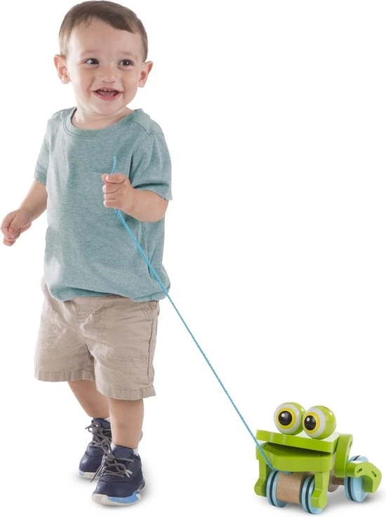 Melissa & Doug Houten Trek Kikker 3 Melissa & Doug Houten Trek Kikker - Afbeelding 3