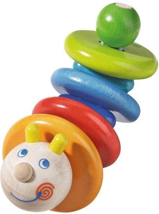 HABA Rammelaar Ri-ra-rups 4 HABA Rammelaar Ri-ra-rups - Afbeelding 4